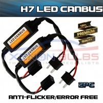 x2PCS H7 LED Headlight Canbus Error Free Warning Resistors Decoder Ant..